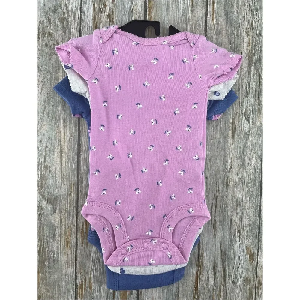 Baby Newborn Cotton Bodysuit & Socks Set